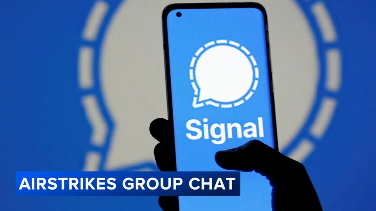 The Atlantic publishes screenshots of texts from war plans group chat