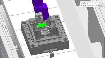 PowerMill 2019 Tutorial #41 | 3D Mold & Die - Raster Finish & fix direction tool axis