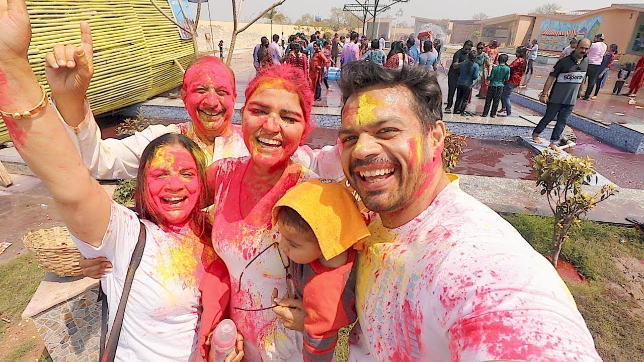 vlogs in spanish Holi ki Hudd-Dang..