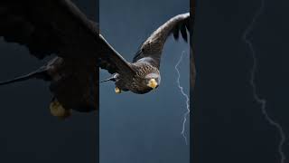 Eagle vs Storm ⚡🦅 | 10 Seconds of Pure Survival Power #animals #trending #viral #shortvideo #shorts