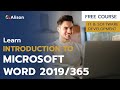 Introduction to microsoft word  free online course with certificate