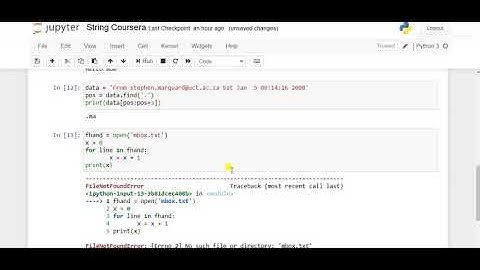Python Data structure| Week 3| quiz solution coursera| Files data structure