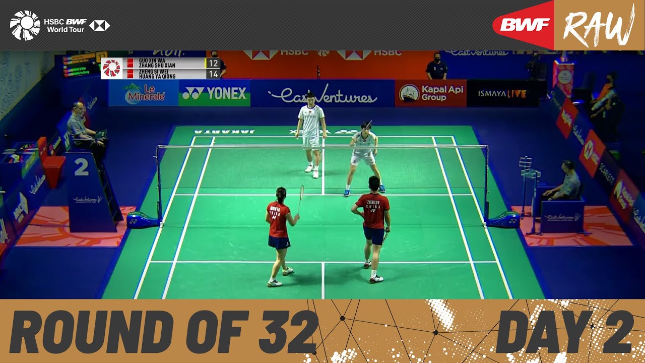 EAST VENTURES Indonesia Open 2022 | Day 2 | Court 2 | Round of 32