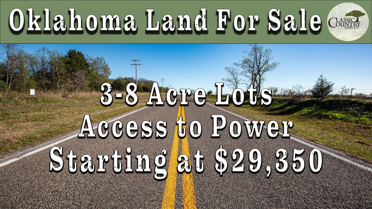 Oklahoma Land For SalePrairie Grove, Okfuskee Co.., OK YouTube