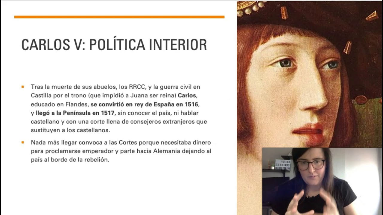 La hegemonía hispánica (I): Los Austrias mayores. Carlos V ...