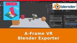 Blender: Addon Exporter for A-Frame VR