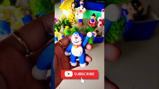 😍 How To Make Doremon With Super Clay 💙|Cartoon Character Making With Clay 😱(Episode-1)#doremon#diy