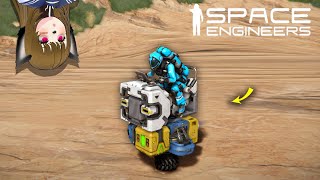 This Cliff Surfing Vehicle is like a Skyrim Horse, Space Engineers