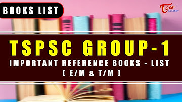 TSPSC Group-1 | Reference Books List | Tone Academy