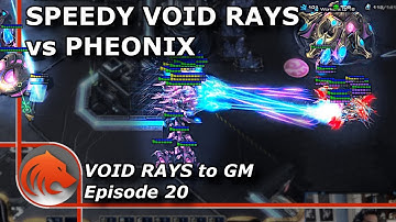 StarCraft 2: Grandmaster Cannon Rush vs Void Rays?!