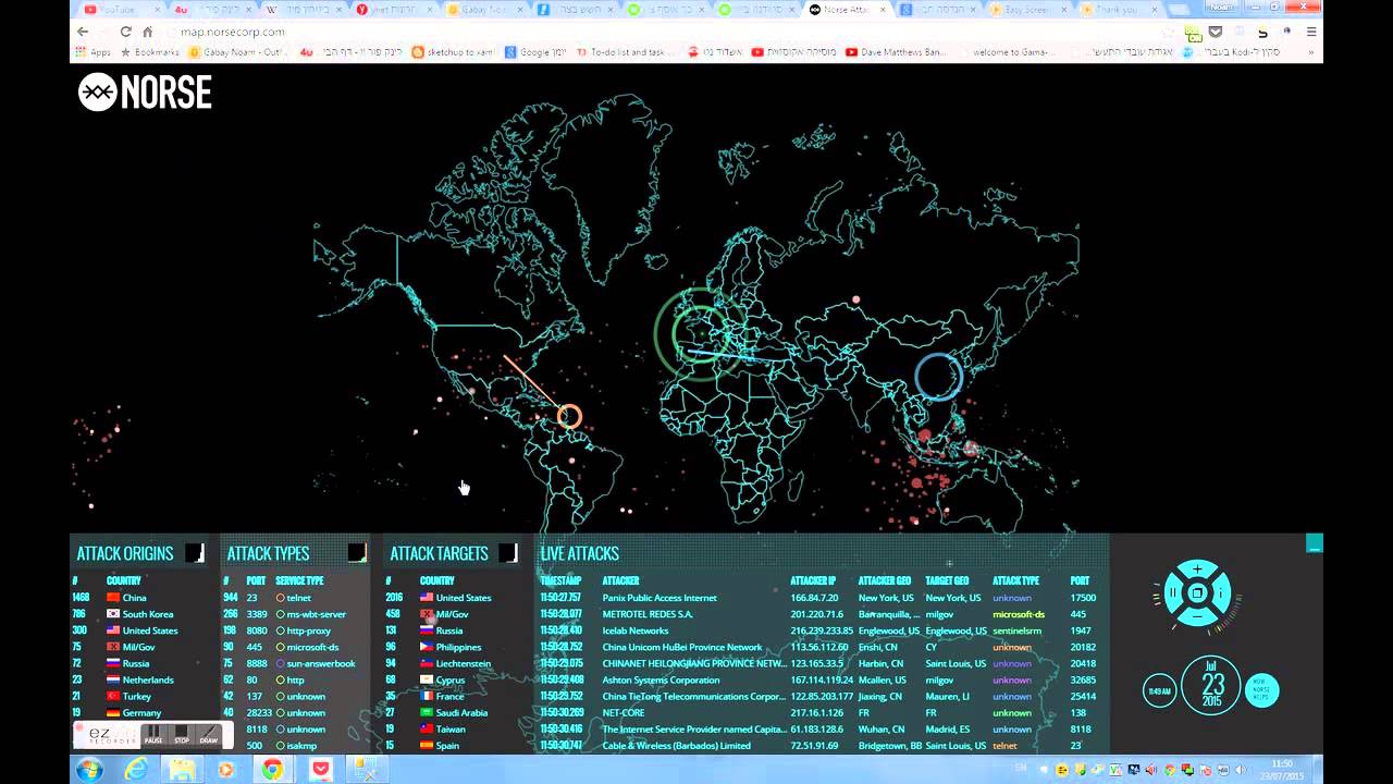 cybermap - YouTube