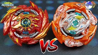 SUPER HYPERION VS GLIDE RAGNARUK - BEYBLADE BURST SUPERKING!