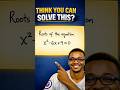 Quadratic equation | Finding the roots
