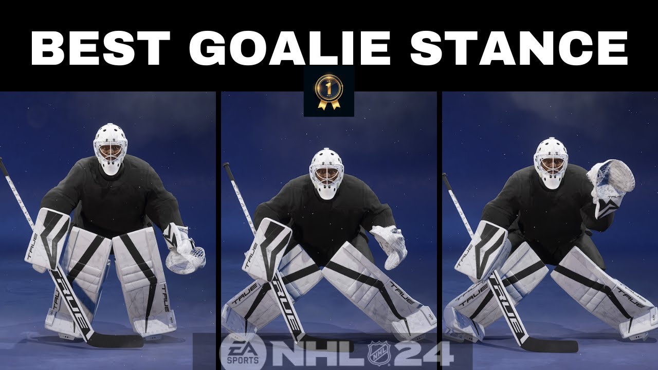 Best Goalie Stance EA NHL 24 ! YouTube