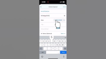 How to submit Contract Approval request  (Hindi)