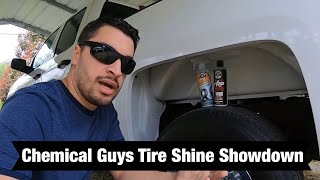 Chemical Guys Tire Kicker Tire Shine Review 