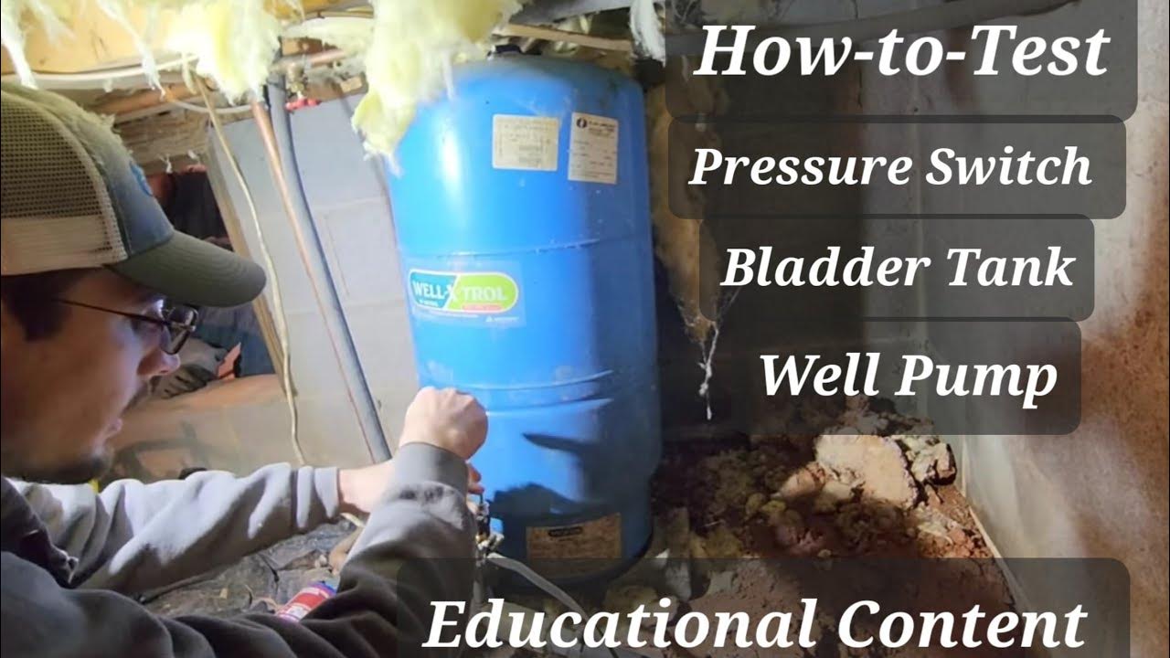 Well pump Troubleshooting, Educational Follow Along Tests for No Water