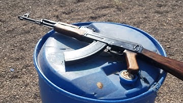 Shooting an All-Original Izhmash AK-47 Type 3 in Both Semi- and Full-Auto