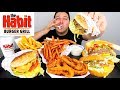 My First Time Trying The Habit Burger Grill • MUKBANG