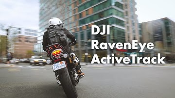 DJI Ronin RavenEye ActiveTrack Test on RSC 2 | Chasing a Triumph Scrambler 1200 Motorcycle in 4K