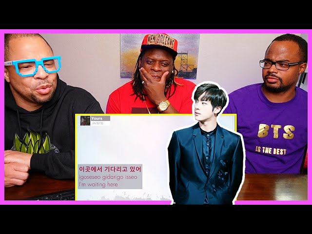 BTS JIN 'YourS' REACTION (Jirisan OST)