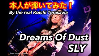 「Dreams Of Dust」SLY ／本人が弾いてみた！／By The Real Koichi Terasawa !
