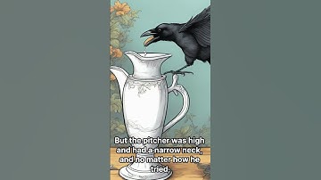 The Æsop:  The Crow & the Pitcher