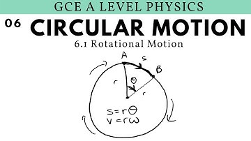 GCE A Level Physics | Rotational Motion (Circular Motion Chapter)