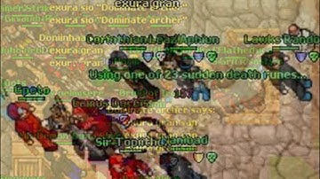 Tibia pythera war  red sky dead