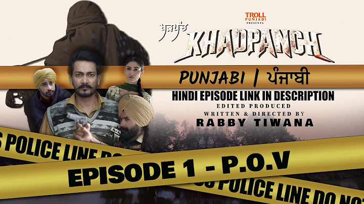 Khadpanch (PUNJABI) Episode 1 - P.O.V | Hindi Link in Description | Latest Web Series 2025 | ਖੜਪੰਚ