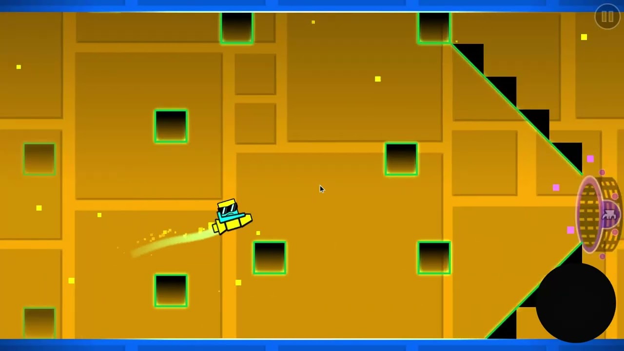 one of my first geo dash levels :)