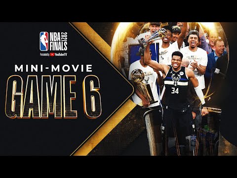 Bucks In 6!! NBA Finals Game 6 MINI-MOVIE 🏆⭐