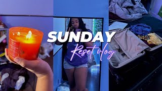 Productive Sunday Reset Vlog | reset routine vlog, coffee, cleaning and packing