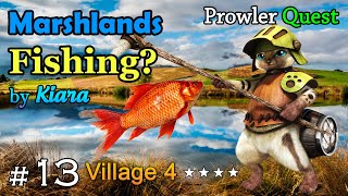 MHGU Prowler Quest Chapter 13 Village 4 ★ MARSHLANDS FISHING? Gather Mission Gameplay