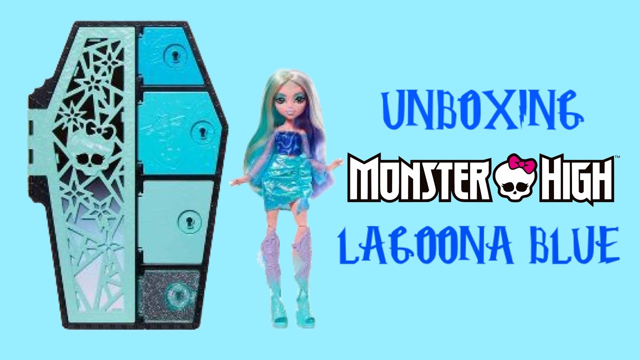 🐠UNBOXING🐠Reel Drama Monster High Lagoona Blue Doll Review! 