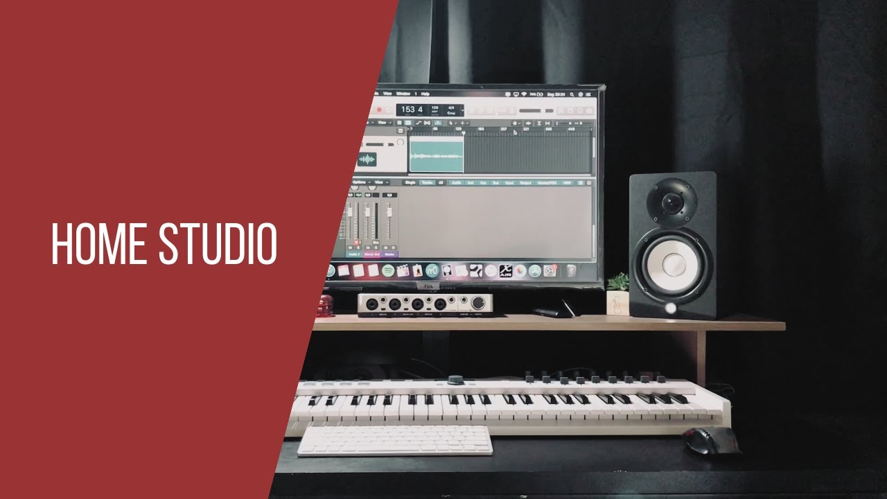 MEU HOME STUDIO TOUR 2021 | SETUP - YouTube