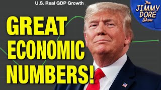 Trump Pounds Chest Over BETTER-THAN-EXPECTED Economic Numbers!
