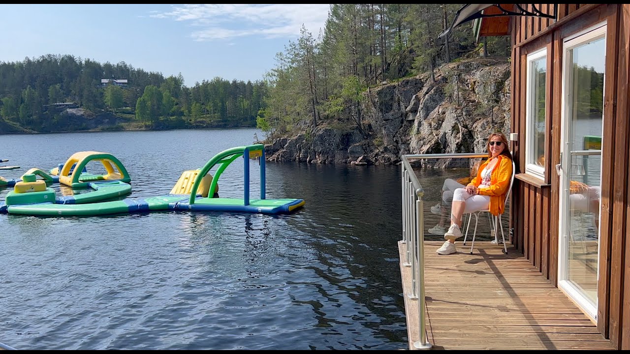 Med bobil til Hulfjell familiepark i Drangedal