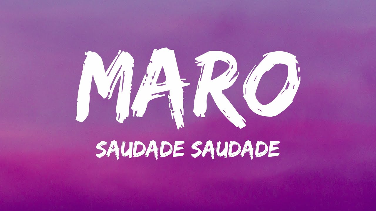 MARO   Saudade Saudade Lyrics Portugal  Eurovision 2022