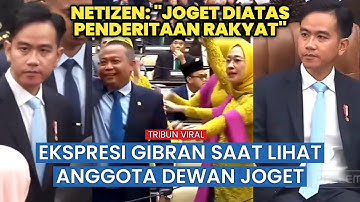 Video Gibran Terdiam Saksikan Anggota DPR yang Joget Usai Sidang Tuai Sorotan Netizen: Bubarkan DPR!