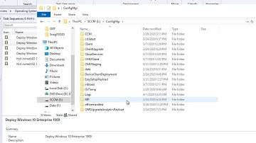 SCCM Console setup location