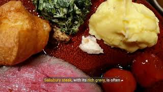 What is the difference between salisbury steak and hamburger steak