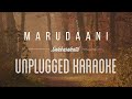 Marudaani  sakkarakatti  karaoke with lyrics  unplugged  ar rahman  sebin xavier