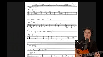 Mike Moreno Jazz Guitar Lesson - "Up-Tempo Ideas for Jazz Guitar"