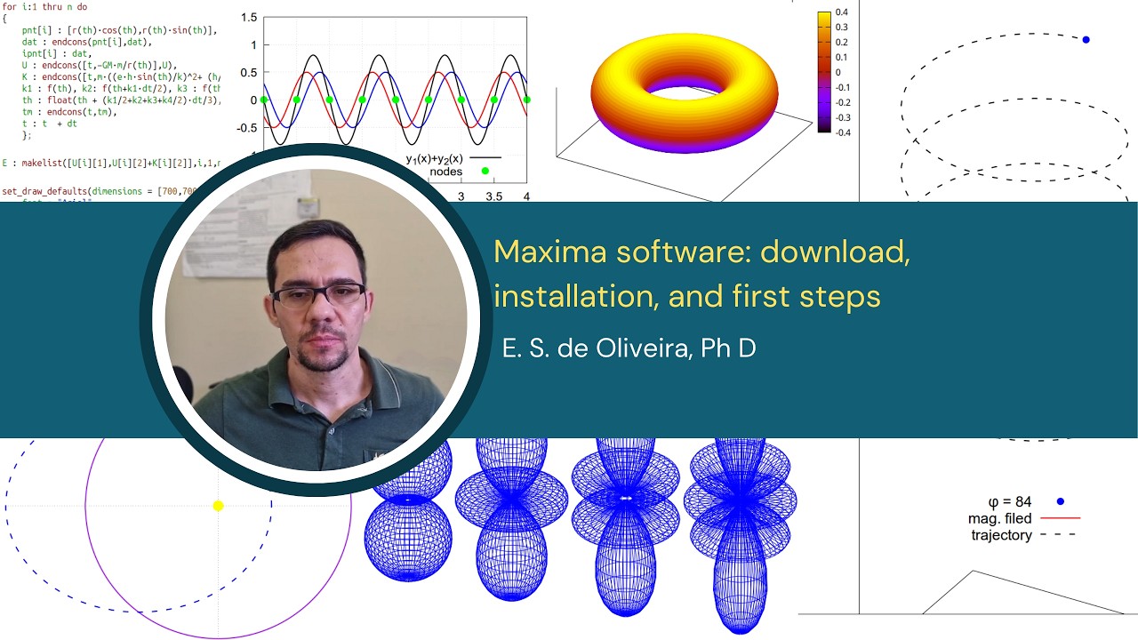 Maxima software: download, installation, and first steps