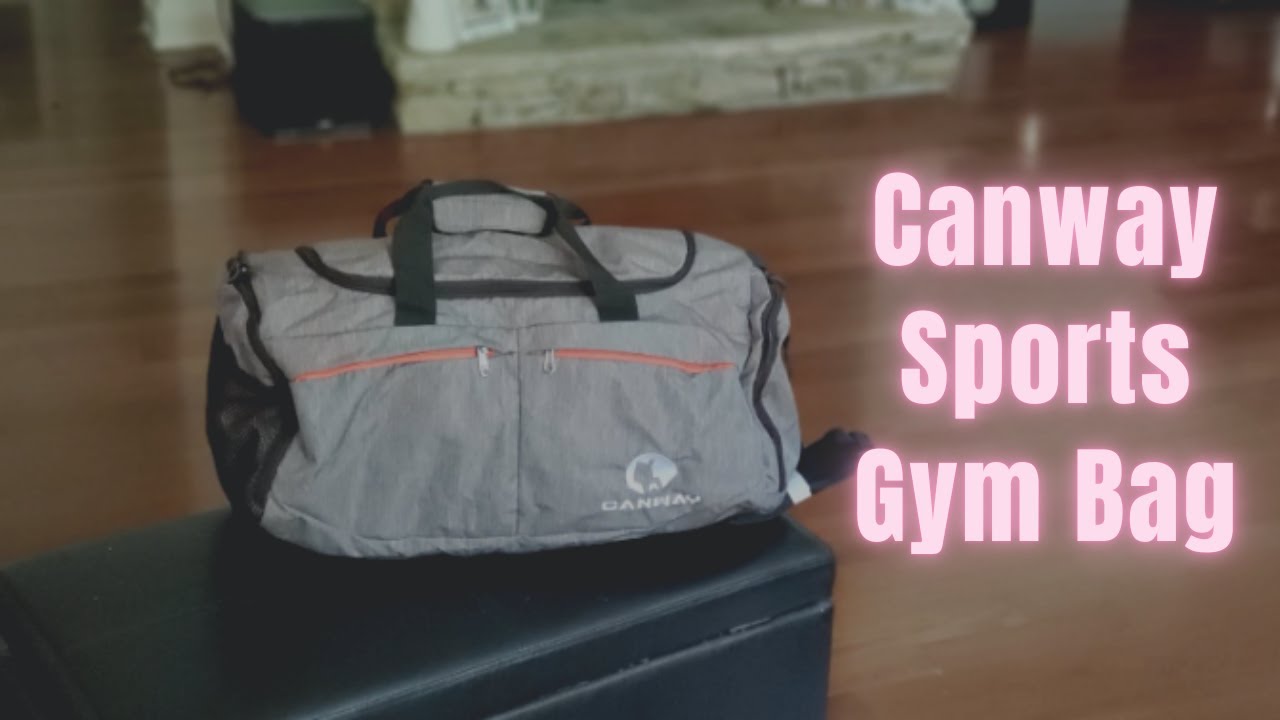 Canway Sports Gym Bag Review Travel Duffel bag with Wet Pocket
