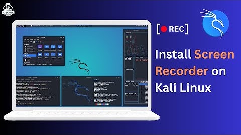 How to Install Screen Recorder on Kali Linux | Install Kazam on Kali Linux 🔥 @N3tHawk