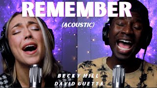 Remember - Becky Hill + David Guetta (Acoustic Cover) | Ni/Co