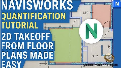 Navisworks Quantification Tutorial – 2D Takeoff from Floor Plans Made Easy