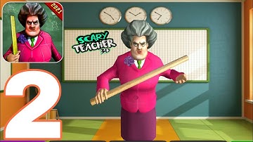 Scary Teacher 3D Chapter 2 New Scary Games 2021 | GamePlay Walkthrough Part 1 ( iOS, Android )